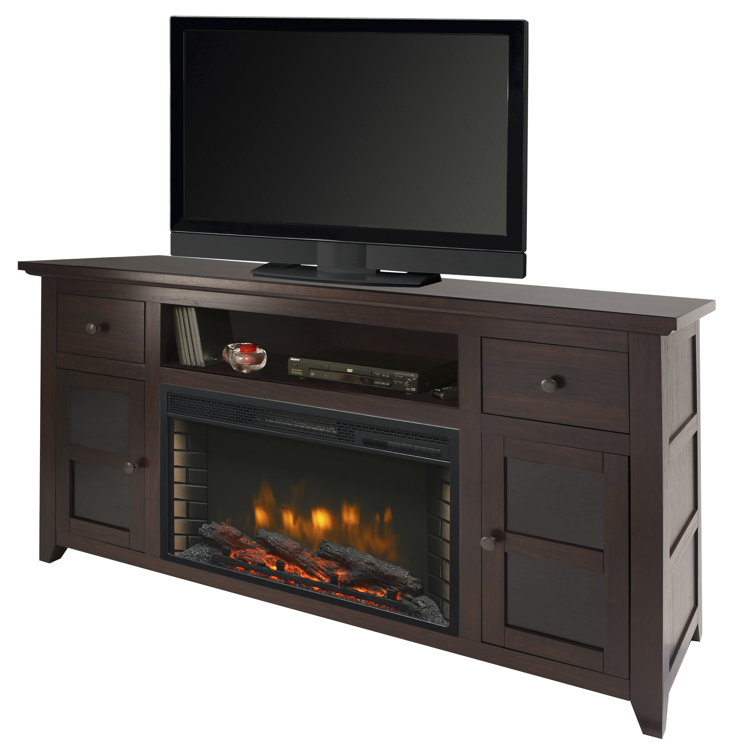 Southington tv deals stand with fireplace